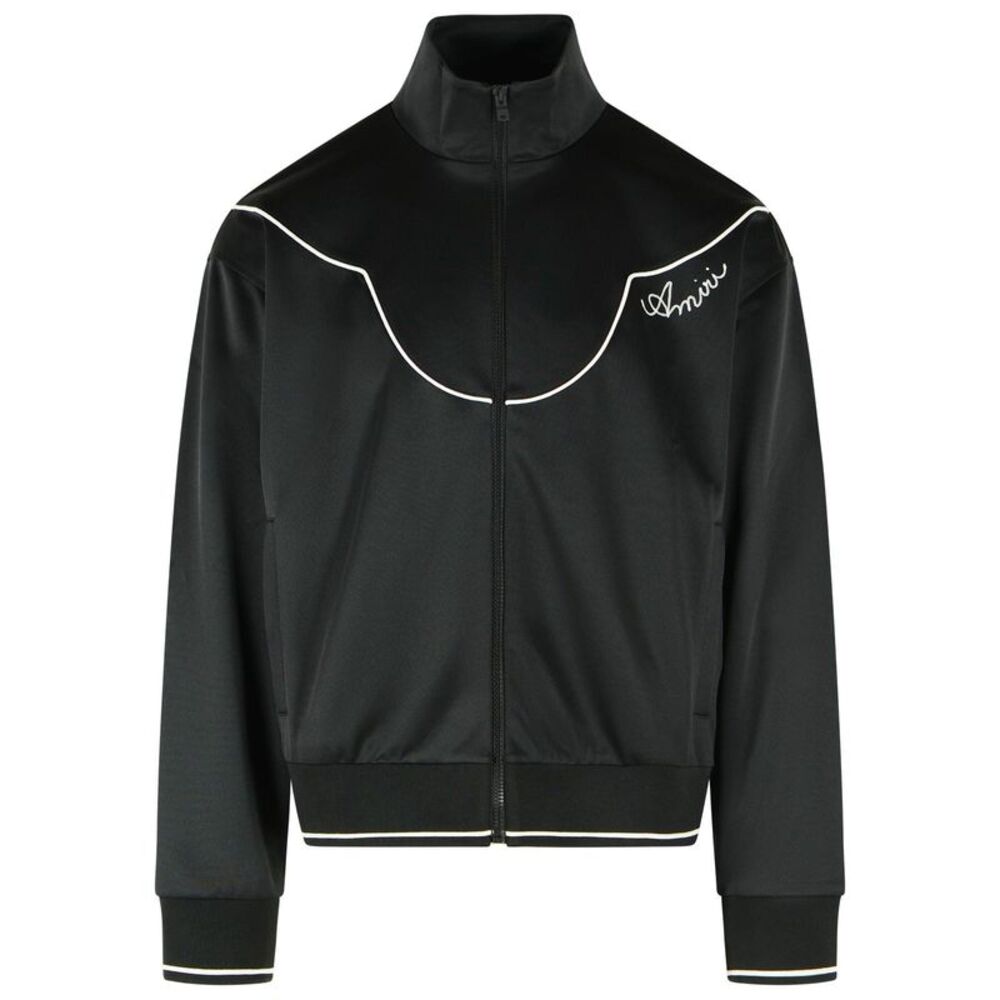 Amiri Black Polyester Jacket Men